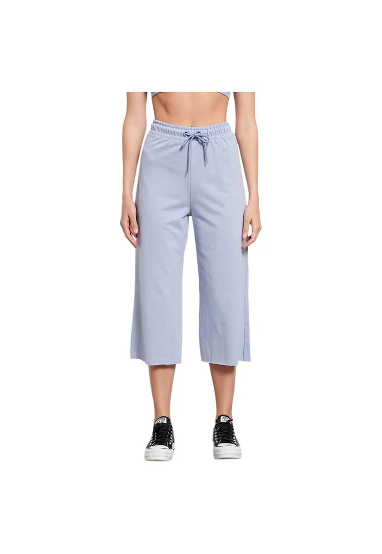 Pantaloni sport dama 1231-900300,  Bumbac/Poliester, Albastru