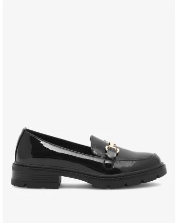 Mocasini dama  5903419900679, Sintetic, Negru