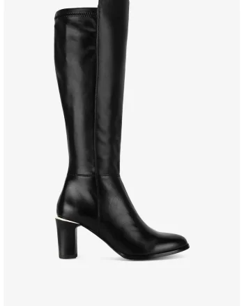 Cizme dama  5905588919384, Piele naturala, Negru, Negru