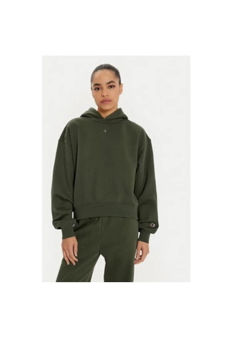 Bluza dama,  304698118, Bumbac/Poliester, Verde, Verde