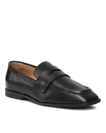 Pantofi dama,  5904862793566, Piele naturala, Negru, Negru