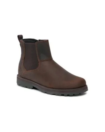 Ghete Barbati  TB0A28PY9311, Piele naturala, Maro