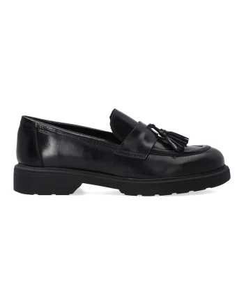 Pantofi tip loafer cu ciucuri