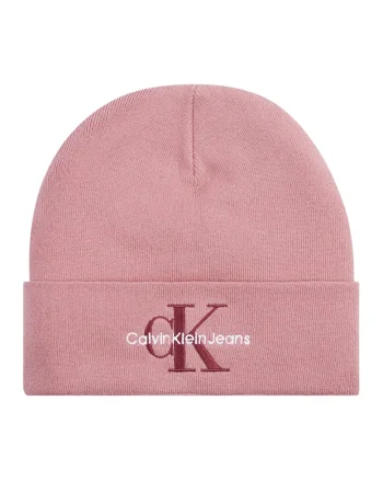 Caciula din bumbac organic cu broderie logo