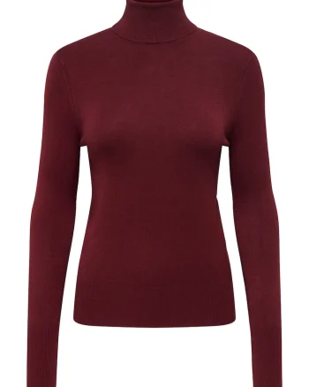 Pulover dama,  viscoza/nylon/elastan, bordeaux