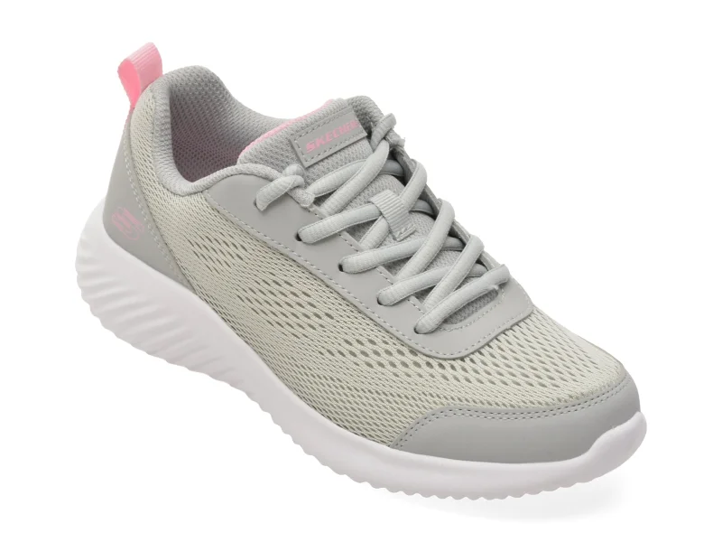 Pantofi sport SKECHERS gri, 303679L, din material textil