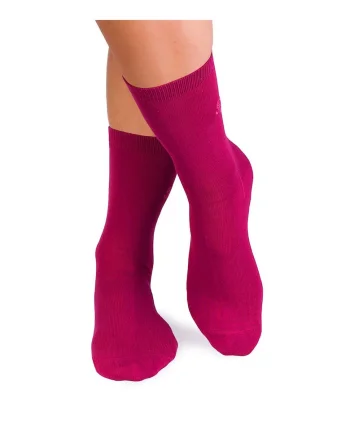 Sosete bunmac organic 98% BUMBAC Fuchsia