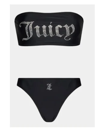 Costum de baie dama,  JCIT122001, negru, 82% nailon, 18% elastan, Negru,