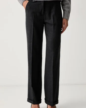 Seventy Venezia pantaloni pentru femei cu lână