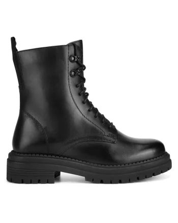 Ghete dama  piele naturala, negru, CEO-WB-ALESSIA-01