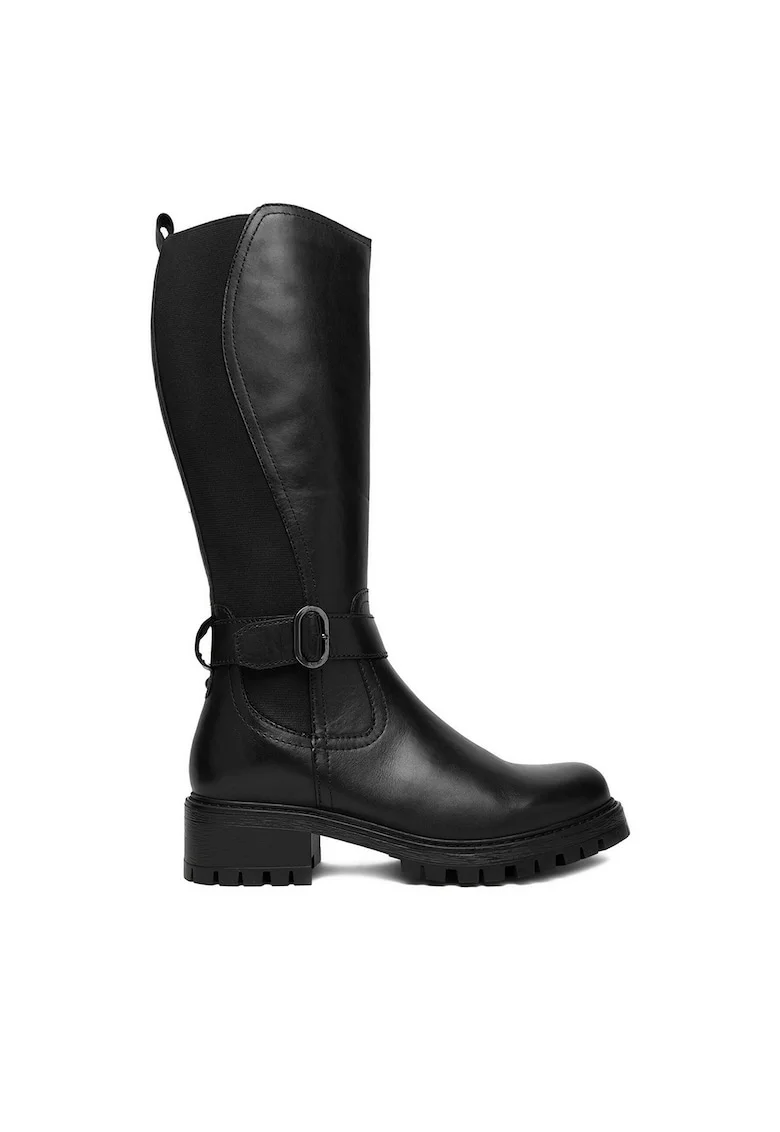 Cizme dama,  CEO-WI16-D-466-06, piele naturala, negru