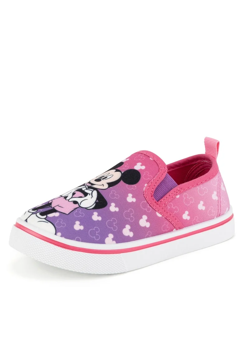 Tenisi frara sireturi, copii,  roz violet, textil,