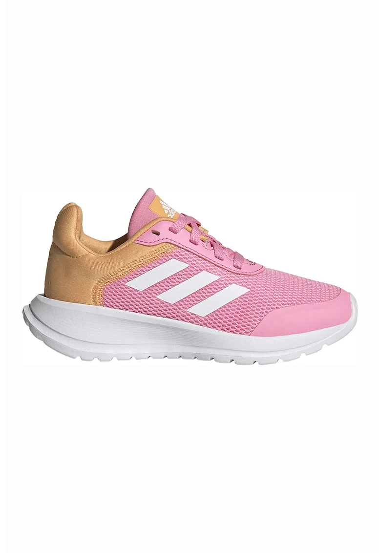 Pantofi sport Tensaur Run 2.0 K, Alb/Roz pastel/Portocaliu persan