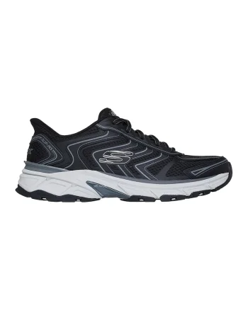 Pantofi sport Slip-ins® Stamina Sport, Negru/Gri inchis