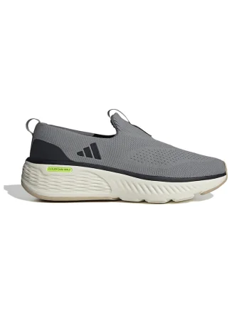 Pantofi sport slip-on de material textil Cloudfoam Go Lounge, Gri inchis