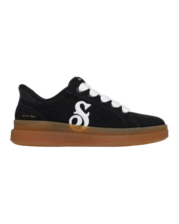 Pantofi sport Slip-Ins din piele intoarsa Courtside-Cali, Negru