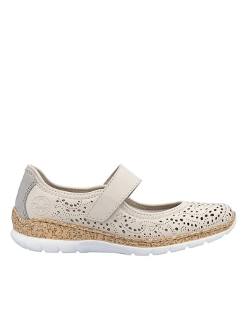 Pantofi sport, dama,  ANTISTRESS, N4299-60 crem, piele ecologica, Crem