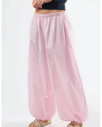 Pantaloni dama,  Roz pudrat,