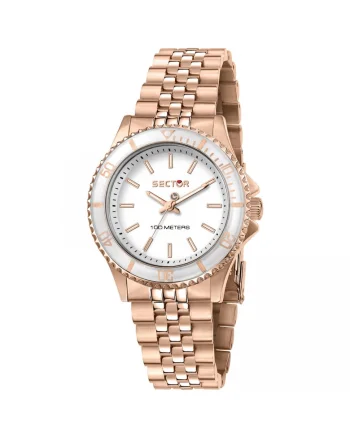 Ceas dama  R3253161531 Quartz Rose gold, Argintiu