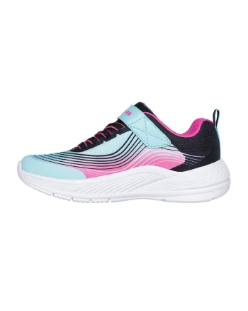 Pantofi sport cu velcro Microspec Advance, Albastru deschis/Bleumarin
