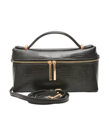 Geanta ALDO neagra, 14438486, din piele ecologica