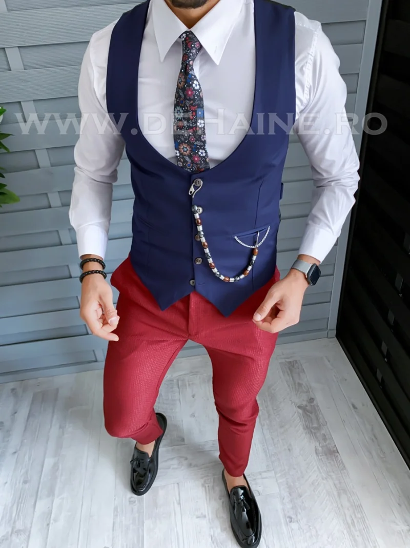 Compleu barbati  Vesta + Pantaloni B1795