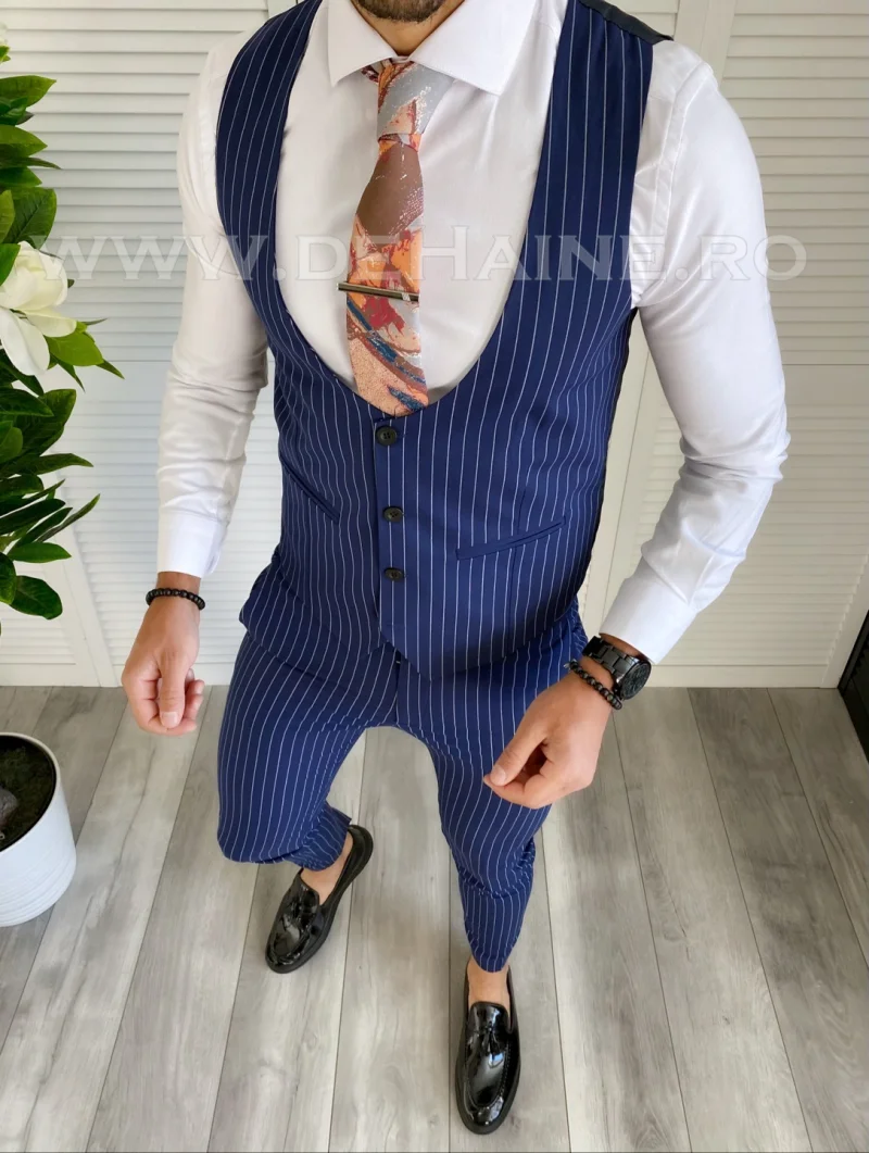 Compleu barbati  Vesta + Pantaloni B4043 21-4.3