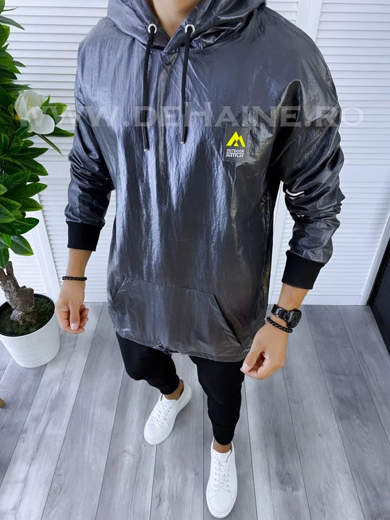 Geaca barbati de toamna neagra cu defect K227  117-4