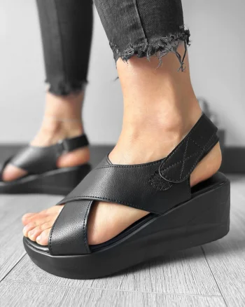 Sandale dama negre F10 N13-2