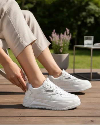 Adidasi dama casual albi 3502 T51-3