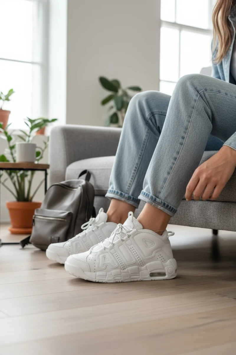 Adidasi dama albi casual   inalti   AIR50  T16-3