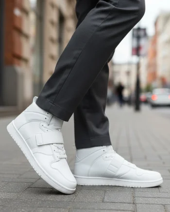 Adidasi barbati casual  albi H54