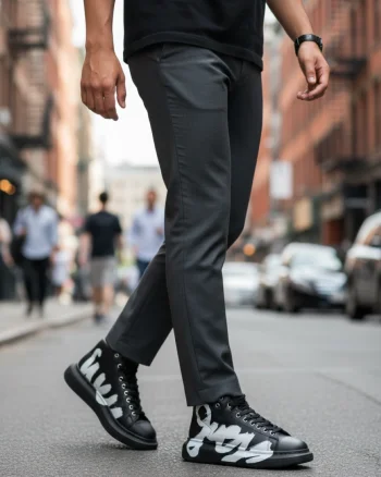 Adidasi barbati casual  negri 6620