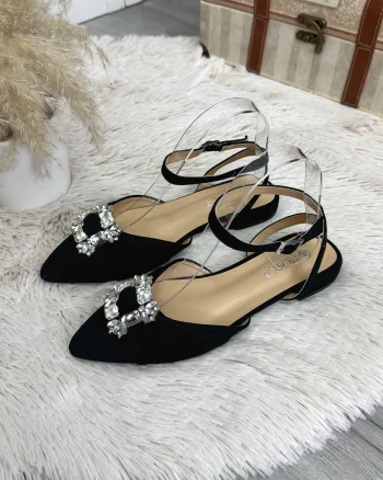 Sandale dama negre 522 T54-2