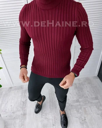 Helanca barbati slim fit grena B2736 S