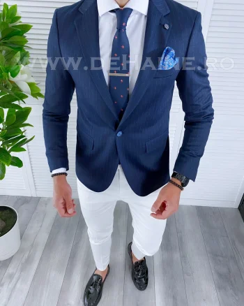 Sacou barbati slim fit A5006 75-1