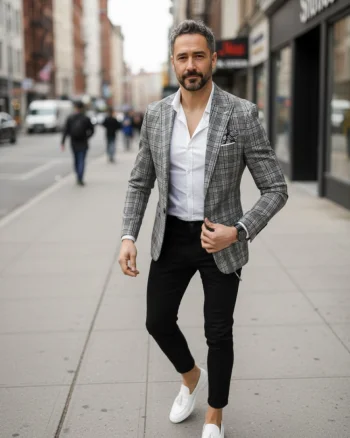 Sacou barbati slim fit 11810 29-4