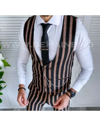 Vesta barbati eleganta slim fit 11992  E V2