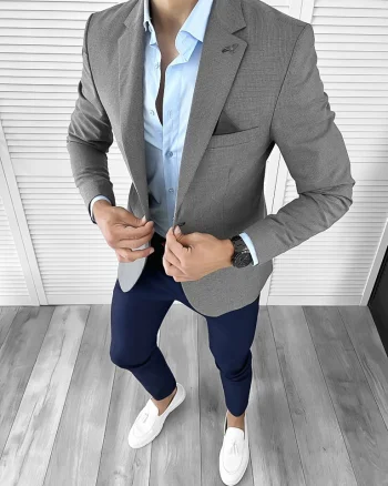 Sacou barbati slim fit 044 41-2.3