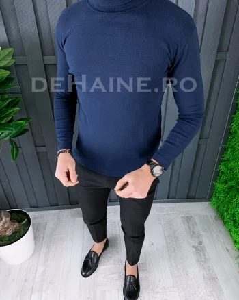 Helanca barbati slim fit bleumarin ZR A8089 Y18