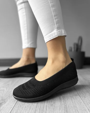 Espadrile dama casual negre CL15 T53-2