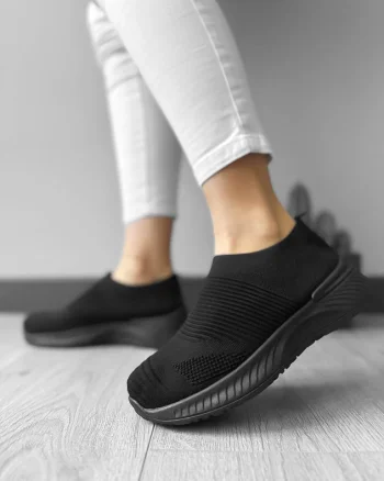 Espadrile dama casual negre 566 T4-1