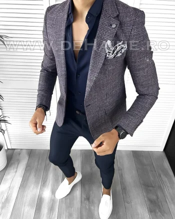 Sacou barbati slim fit ZR A8745 18-4.1