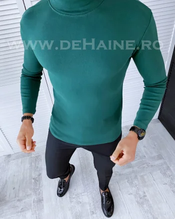 Helanca barbati slim fit verde A6612 O4-4.3