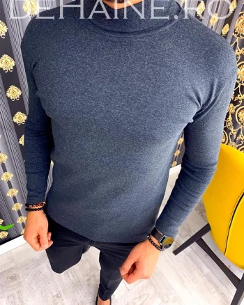 Helanca barbati gri slim fit ZR A2918  O5-1.1