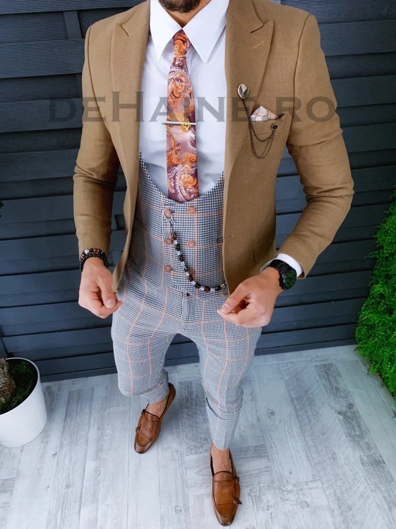 Sacou barbati slim fit ZR A8795 P18-2.3