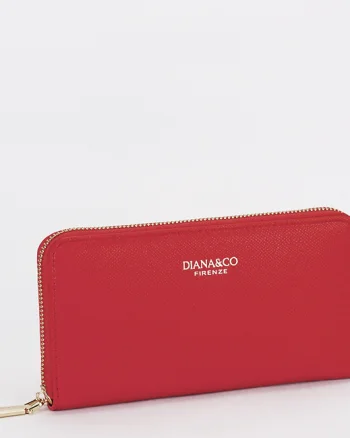 Portofel de dama rosu DIANACO DFX989-2 07