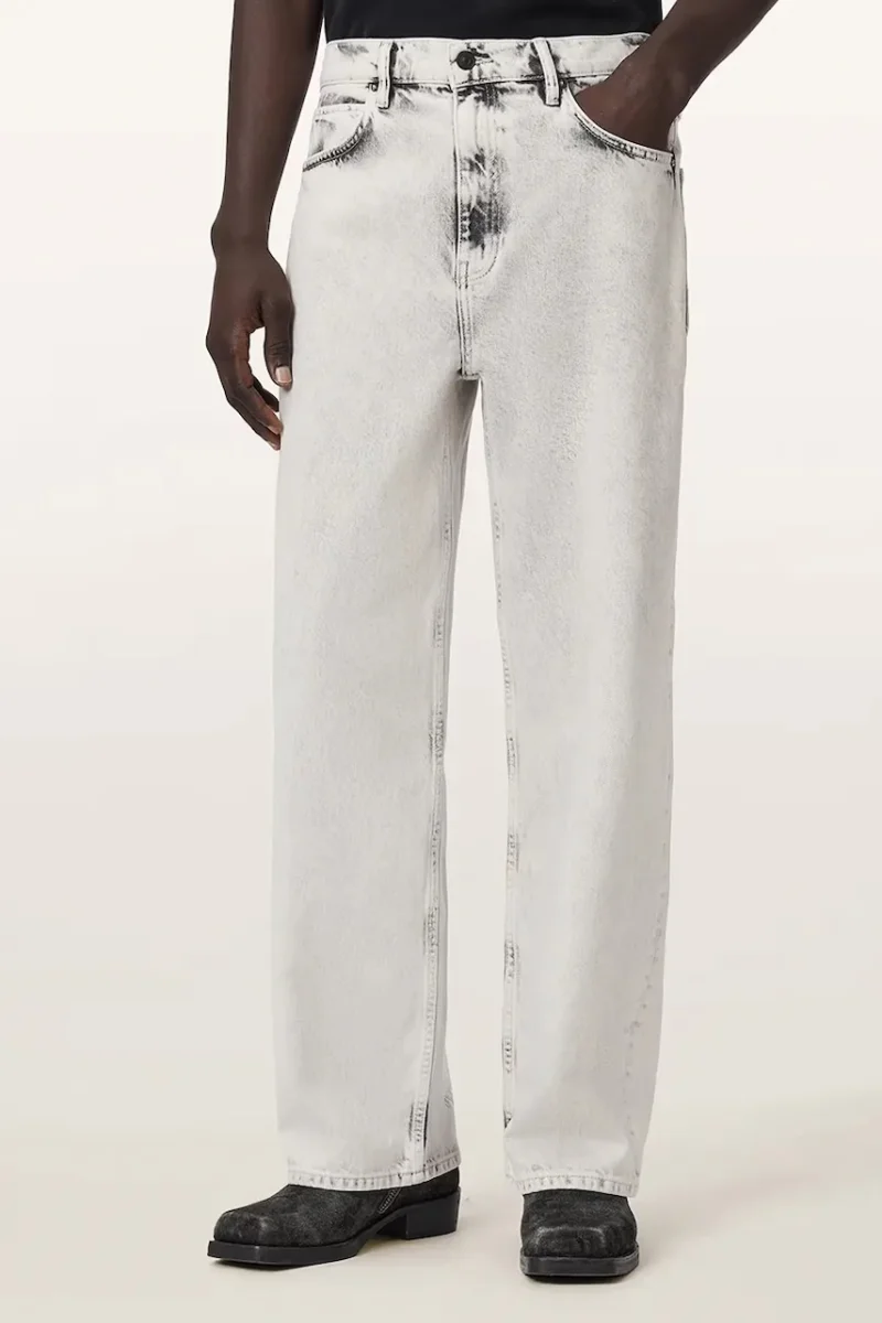 AllSaints  blugi wide leg pentru bărbați LENNY