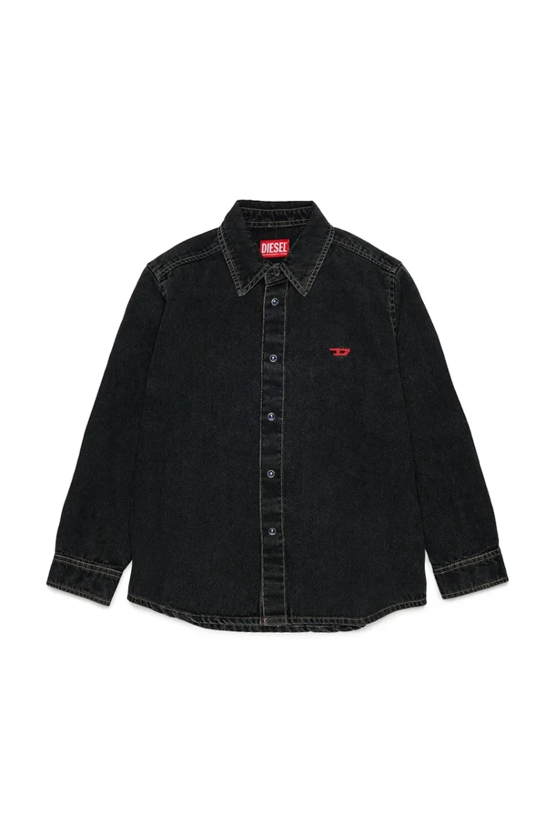 Diesel  cămașă pentru copii din bumbac CSIMPLY-OVER SHIRT