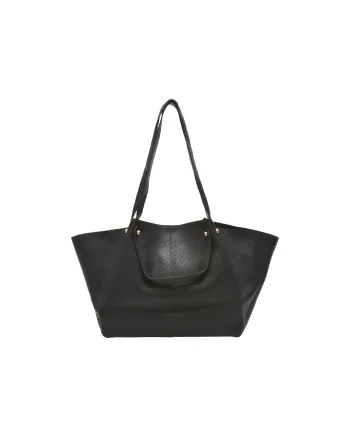Geanta FLAVIA PASSINI neagra, 6018, din piele ecologica